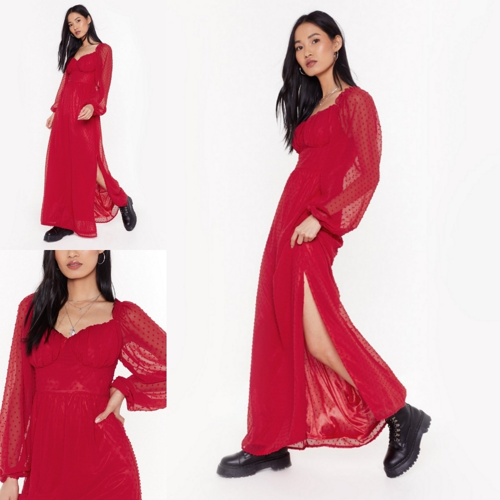 Nasty Gal maxi dress